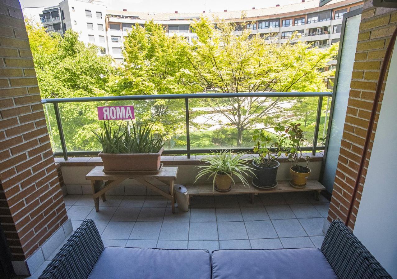 Un Jardin En La Ciudad Gran Piso Y Super Terraza En El Centro By Apartamentos Logrono Luaran gambar