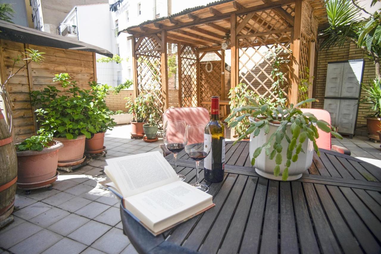 Un Jardin En La Ciudad Gran Piso Y Super Terraza En El Centro By Apartamentos Logrono Luaran gambar